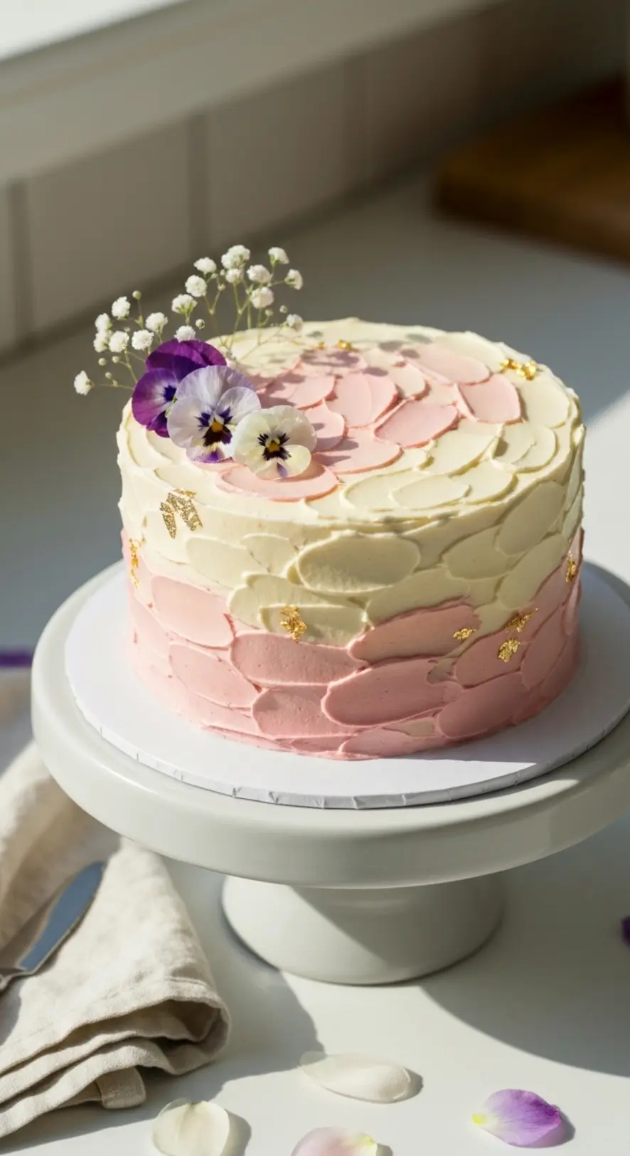 Edible Watercolor Art Cake