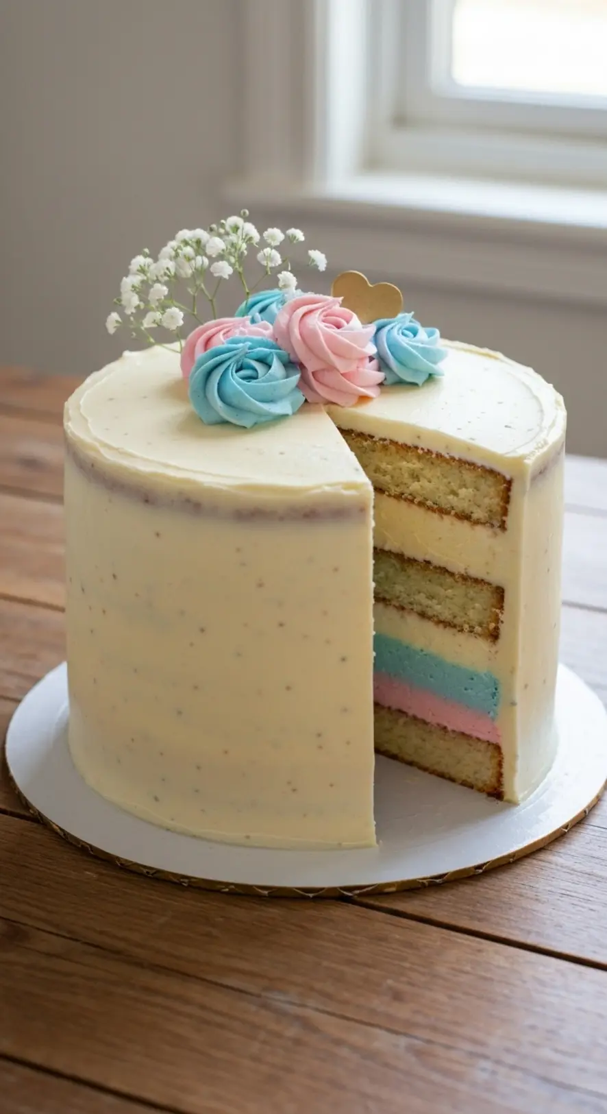 Hidden Candy Surprise Cake
