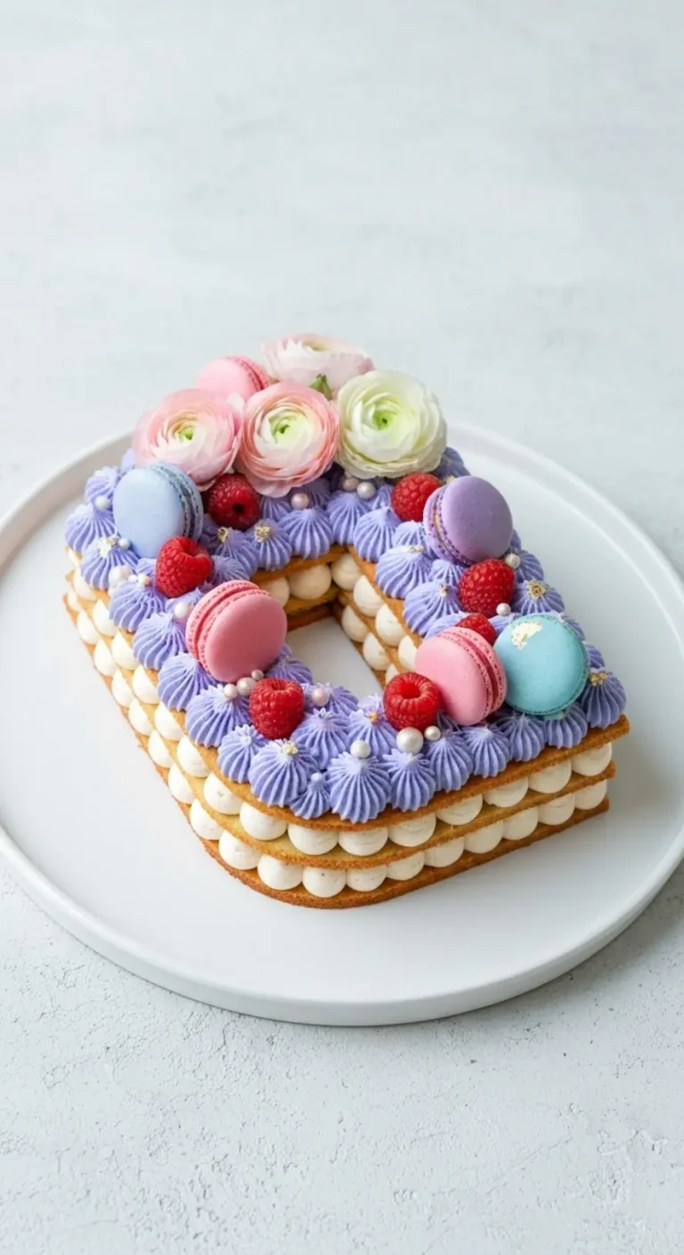 20 Stunning Simple Letter Cake Designs to Inspire You