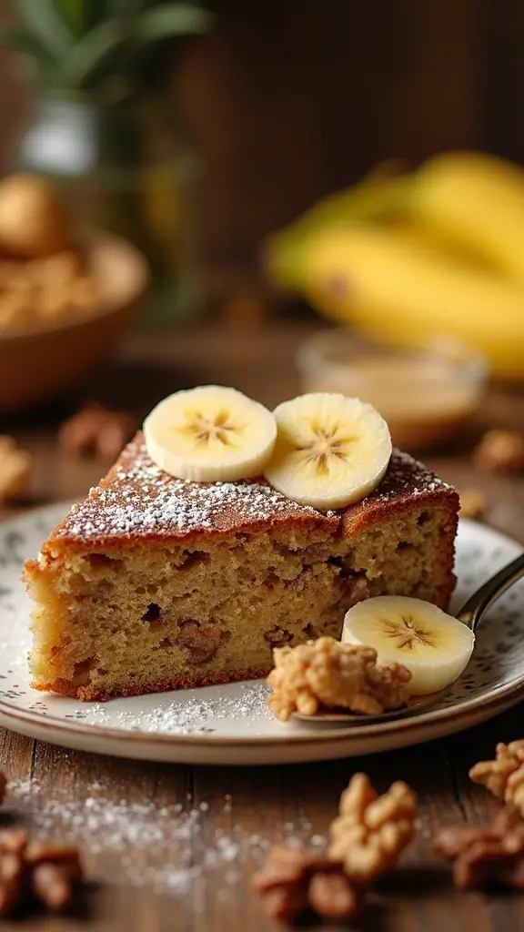 10 Cozy Fall Coffee Cake Recipes That'll Warm Your Heart (Number #3 Is a Must-Try!) - 10. Nutty Banana Coffee Cake