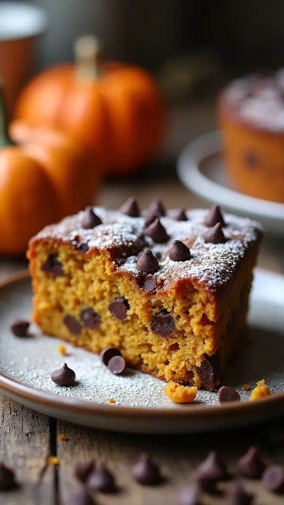 10 Cozy Fall Coffee Cake Recipes That'll Warm Your Heart (Number #3 Is a Must-Try!) - 9. Chocolate Chip Pumpkin Coffee Cake