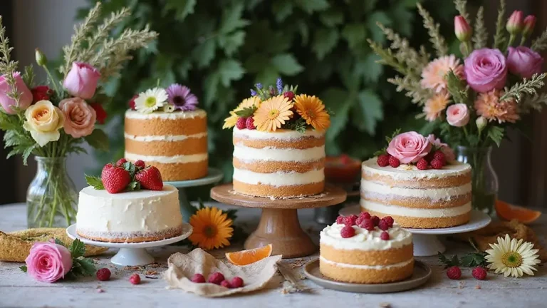 11 Beautiful Naked Aesthetic Cakes That Redefine Rustic Charm! (You’ll Want to Make #5!)